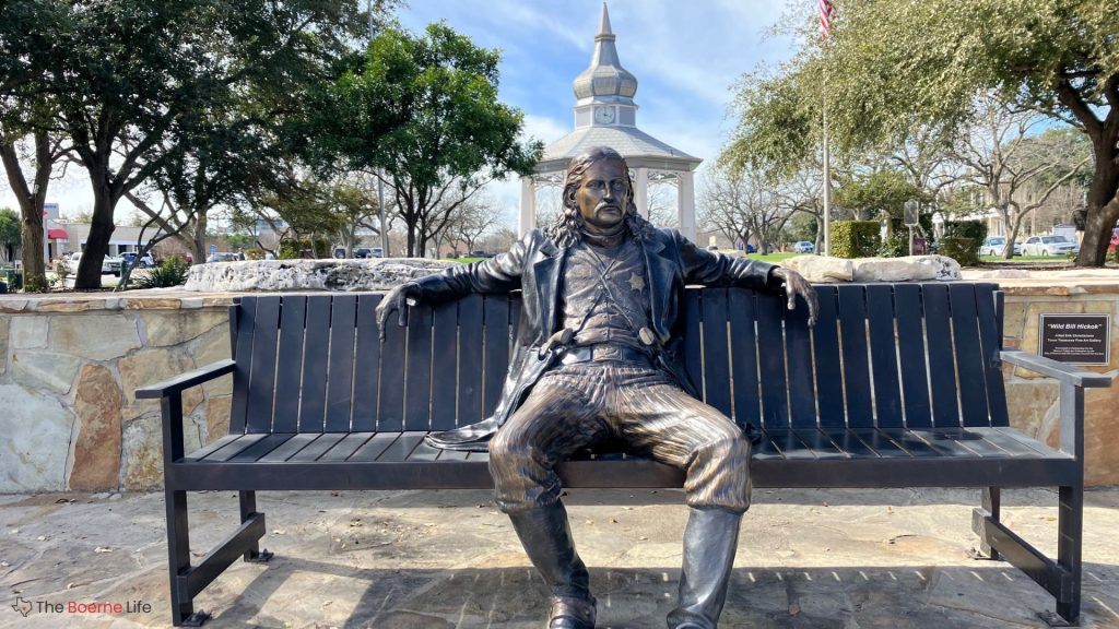 Wild Bill Hickock Bench Boerne Life