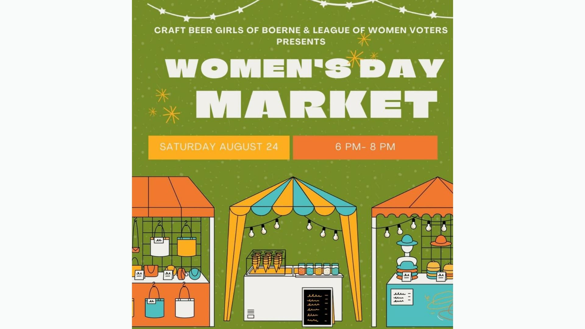 Women's Equality Day Market