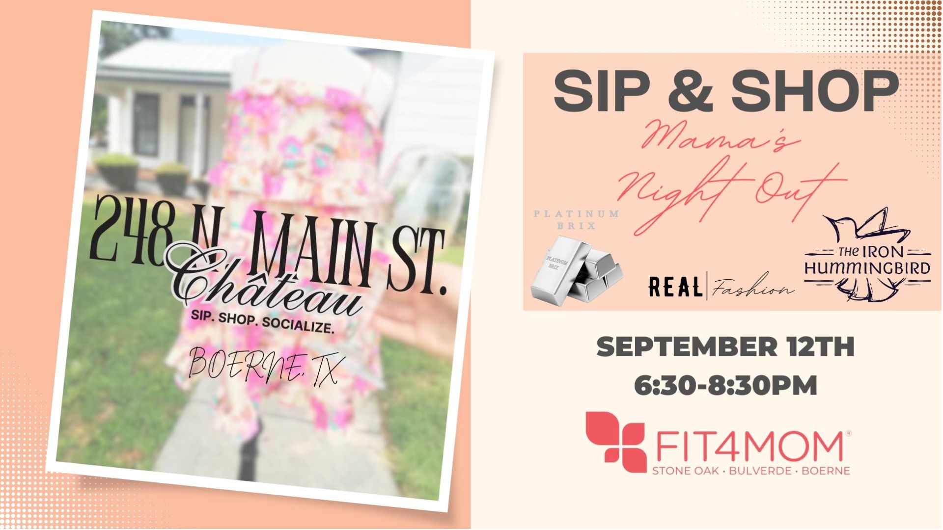 Sip & Shop Mama's Night Out