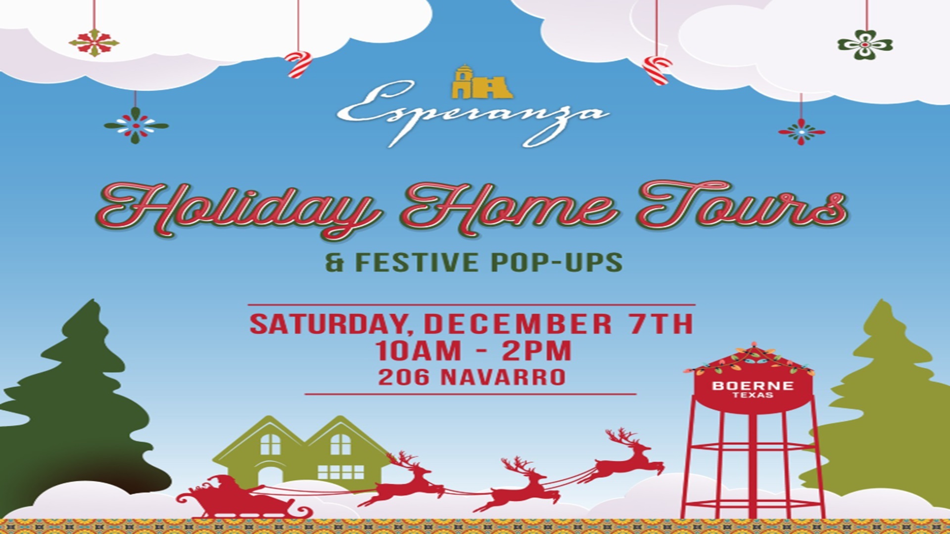 Holiday Home Tours & Festive Pop-Ups at Esperanza