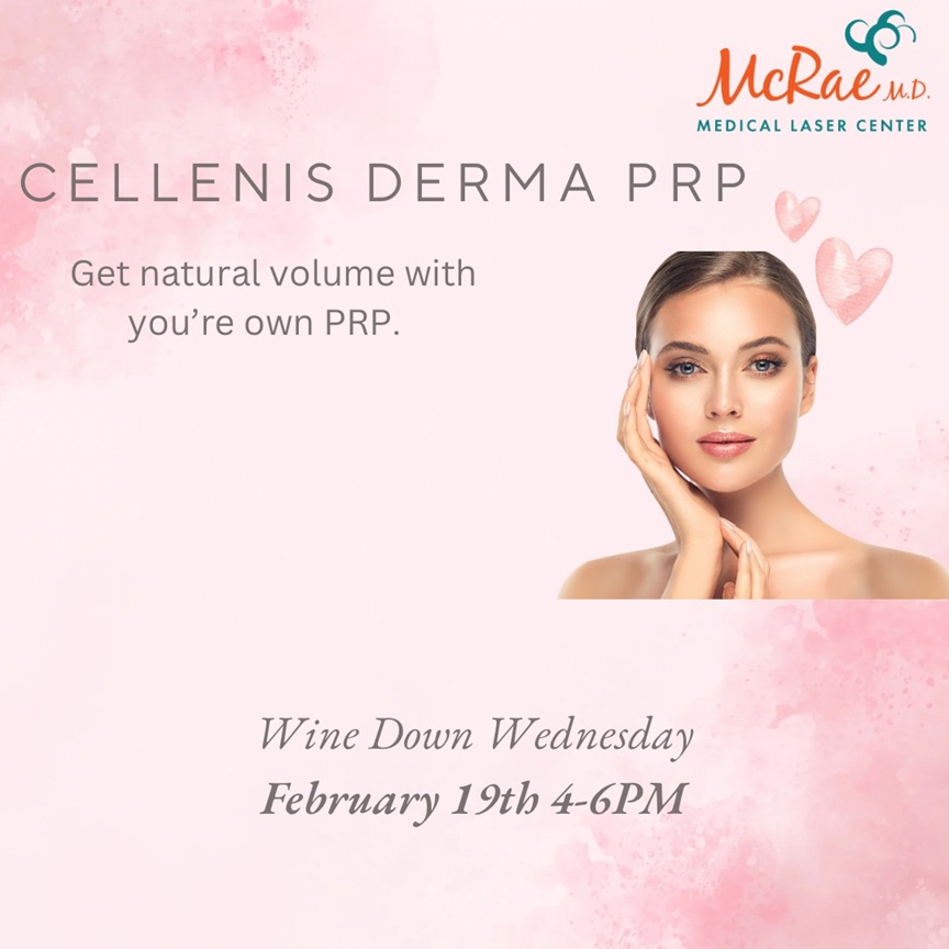 Wine Down Wednesday at McRae M.D. Medical Laser Center