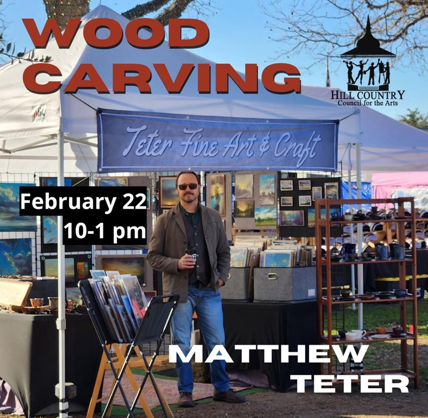 Woodcarving with Matthew Teter at The AgriCultural Museum and Arts Center