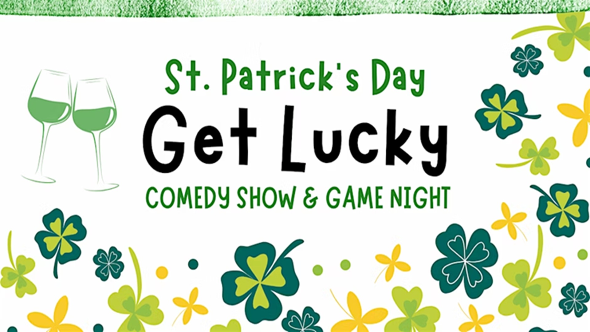 Get Lucky Comedy Show & Game Night at DeVino Cellars