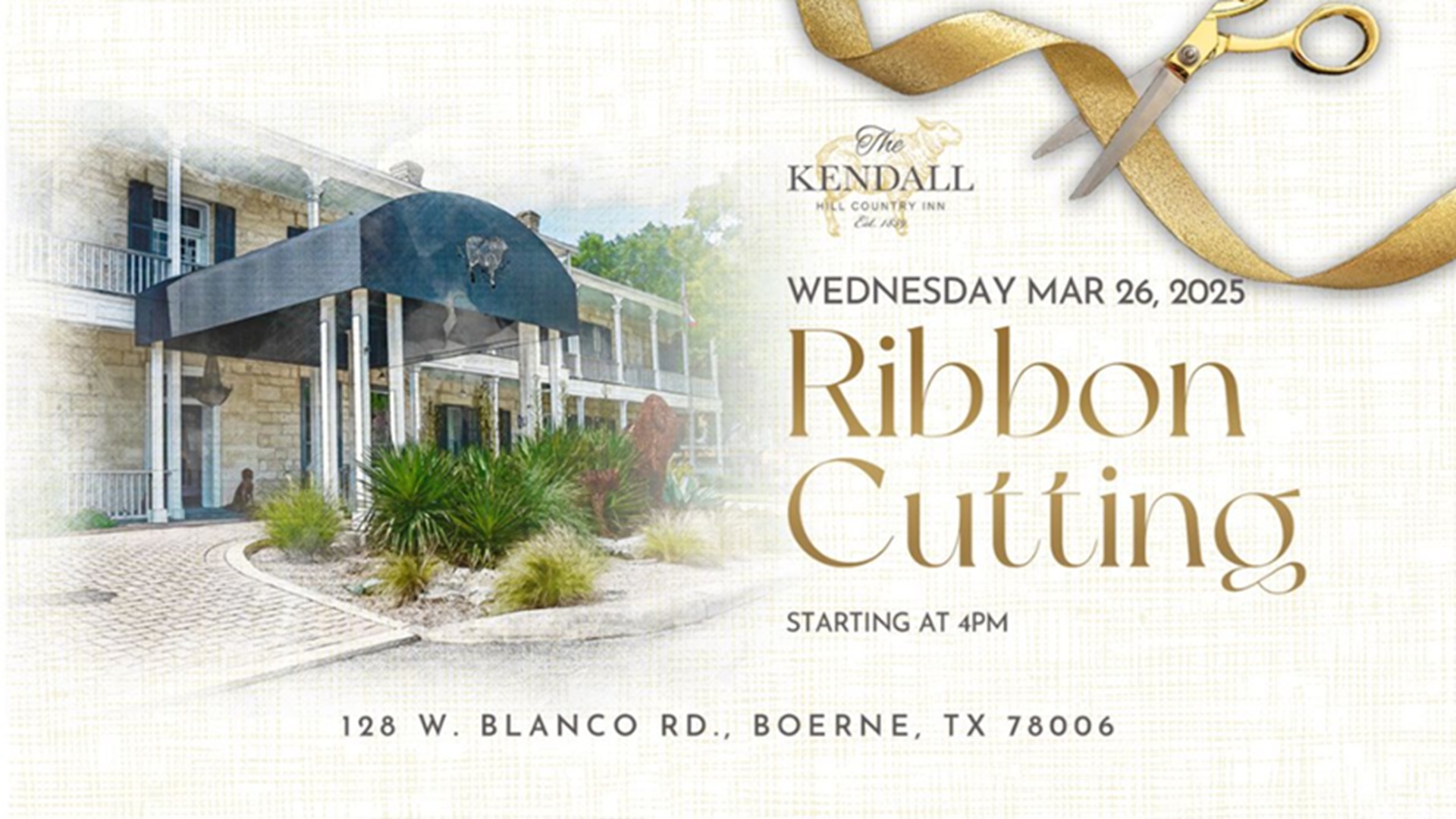 Ribbon Cutting for The Kendall