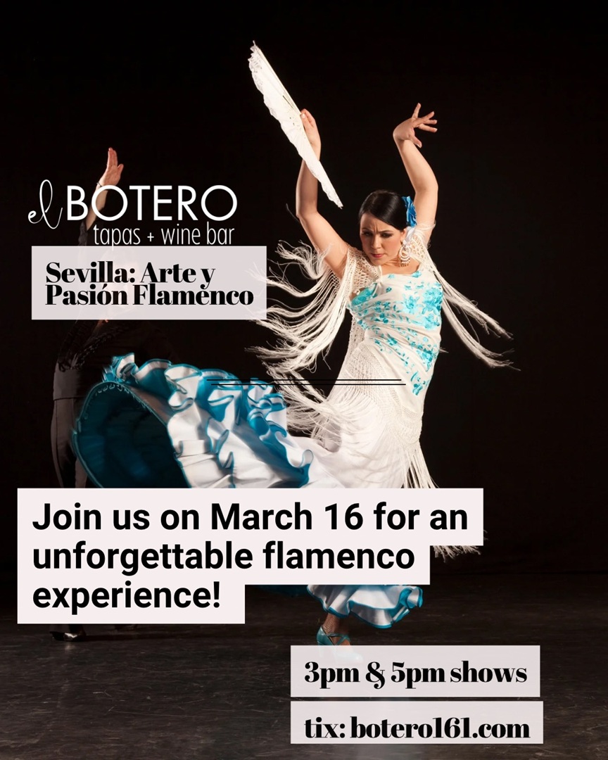 Sevilla: Arte y Pasión Flamenco at Botero Tapas + Wine Bar