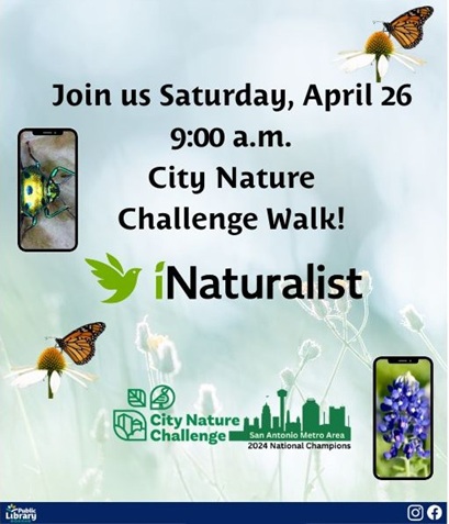 City Nature Challenge Walk at Boerne City Campus Natural Area