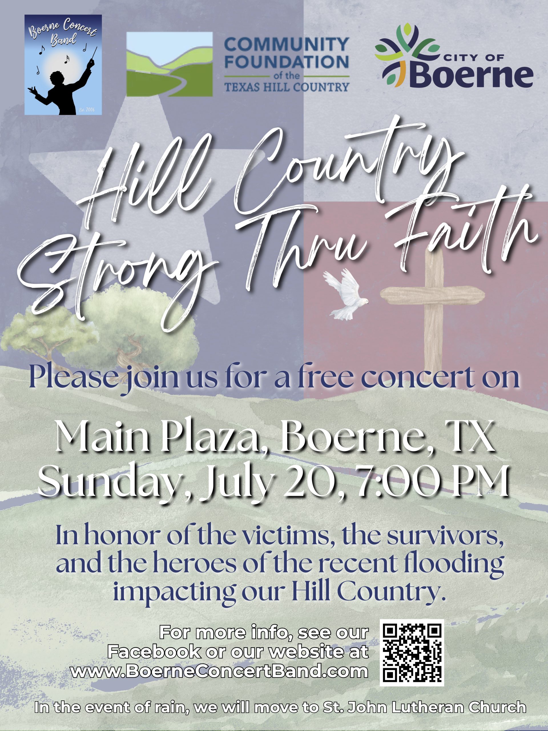 Boerne Concert Band Benefit Performance at Main Plaza