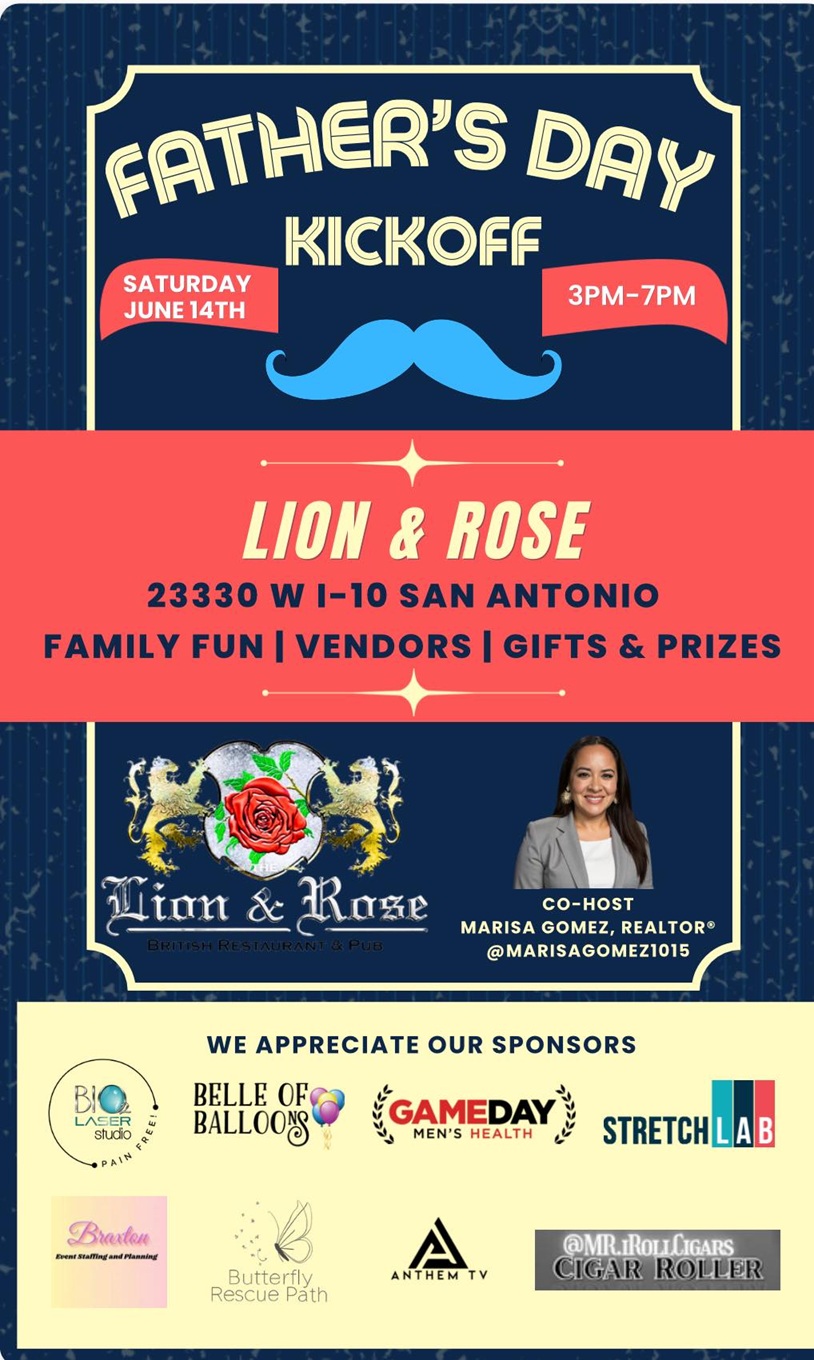 Father’s Day Kickoff at The Lion & Rose