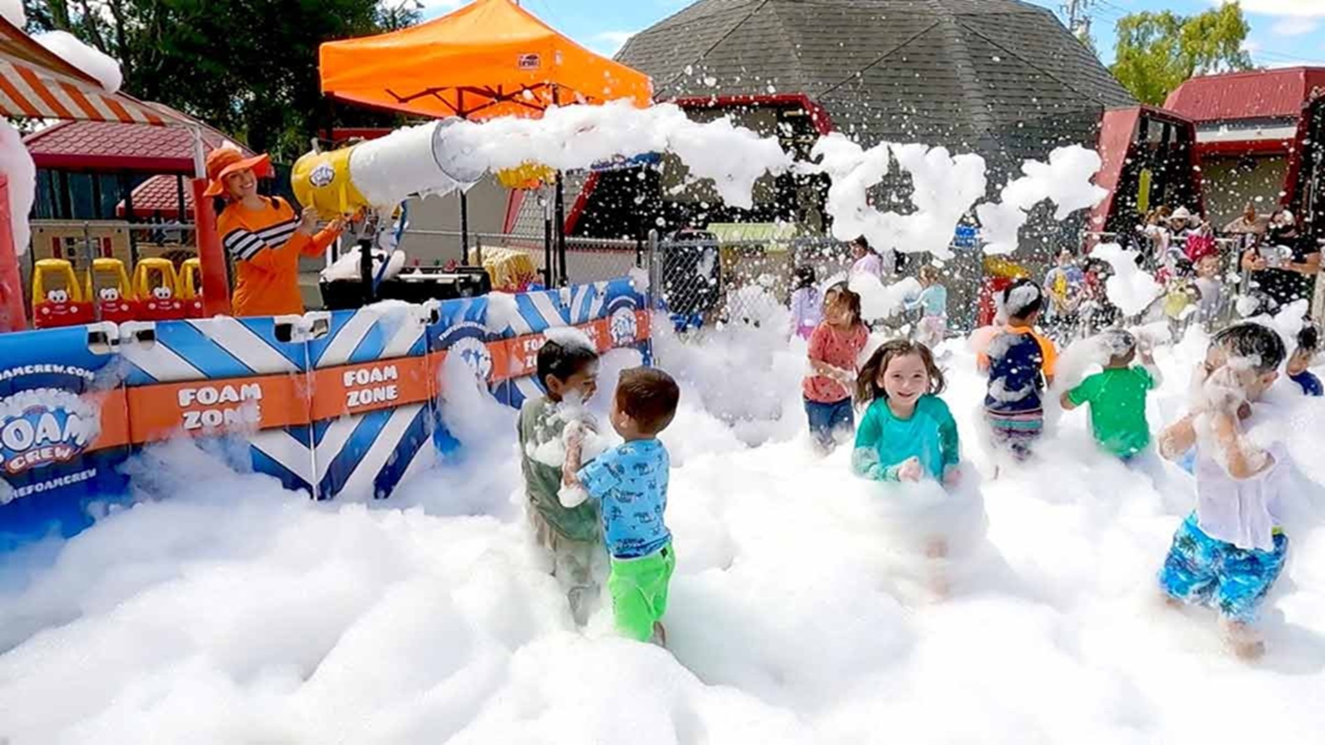 Foam Zone Summer Closing Party at the Library Community Room