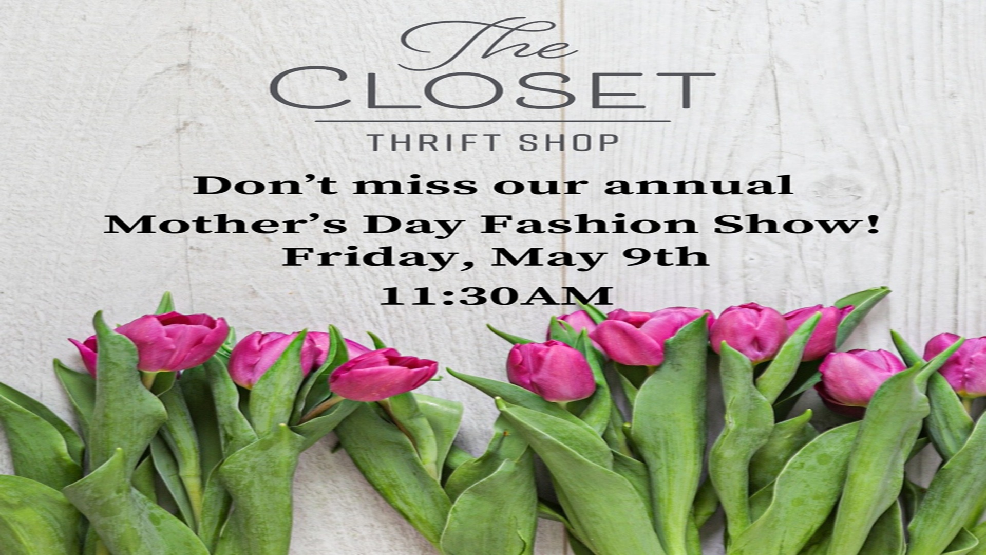 Mother’s Day Fashion Show at The Center