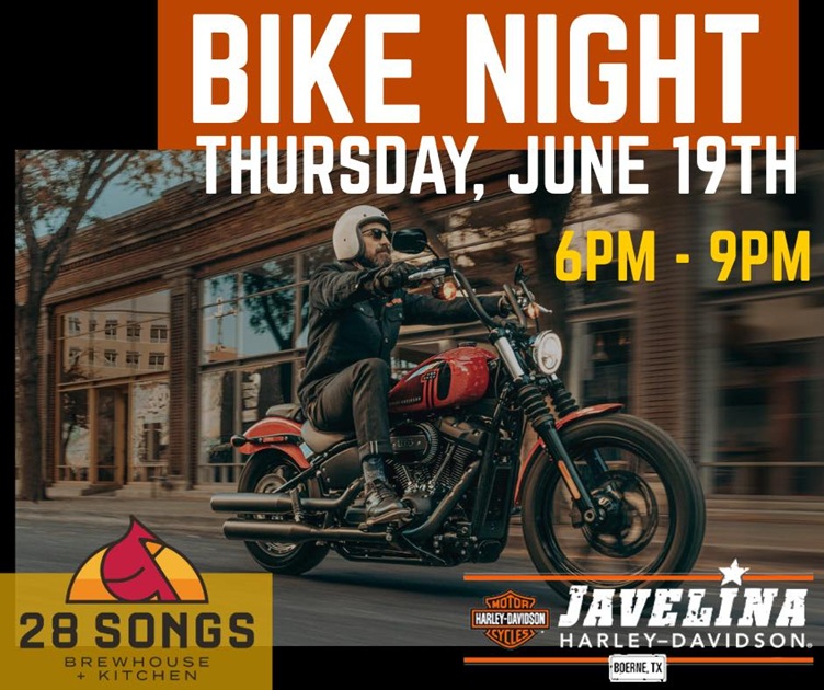 Bike Night at 28 Songs Brewhouse + Kitchen