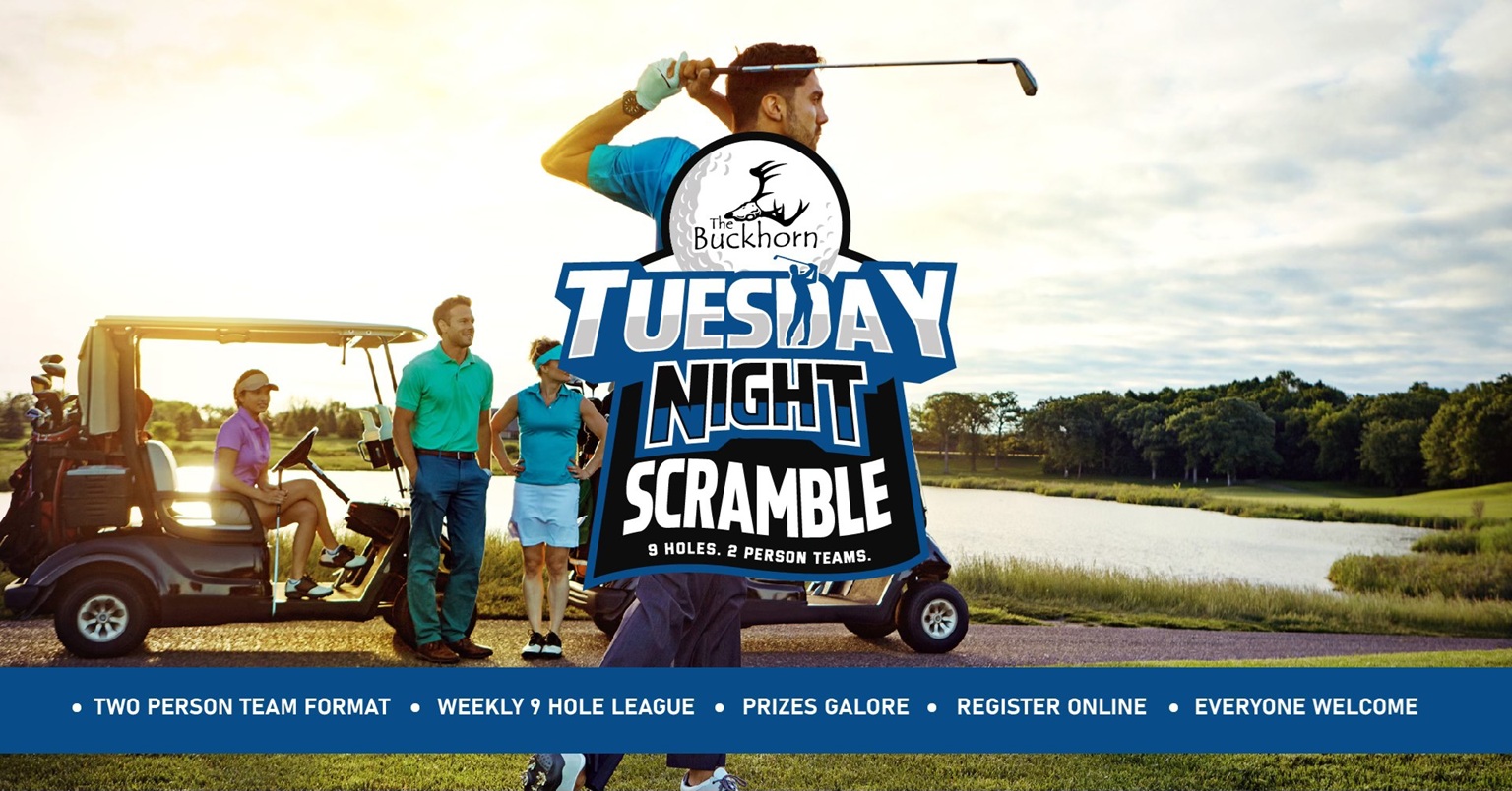 Weekly 9-Hole Golf League at The Buckhorn Golf Course