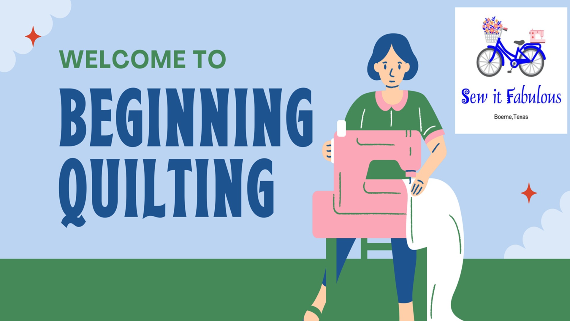 Beginner Quilting Workshop – Saturday Sessions at Sew It Fabulous