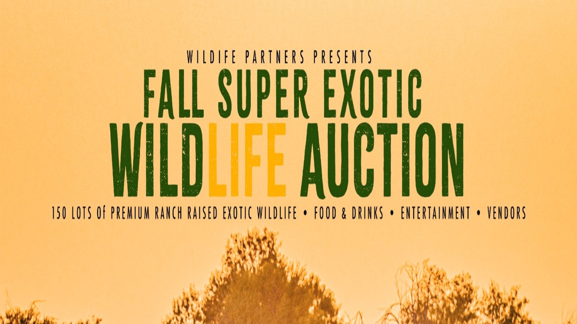 Fall Super Exotic Wildlife Auction at The Bevy Hotel