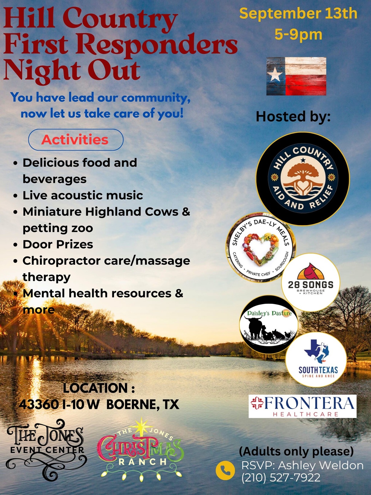 Hill Country First Responders Night Out at The Jones Event Center