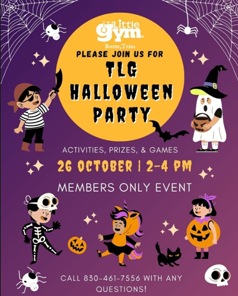 Members-Only Halloween Bash at The Little Gym of Boerne