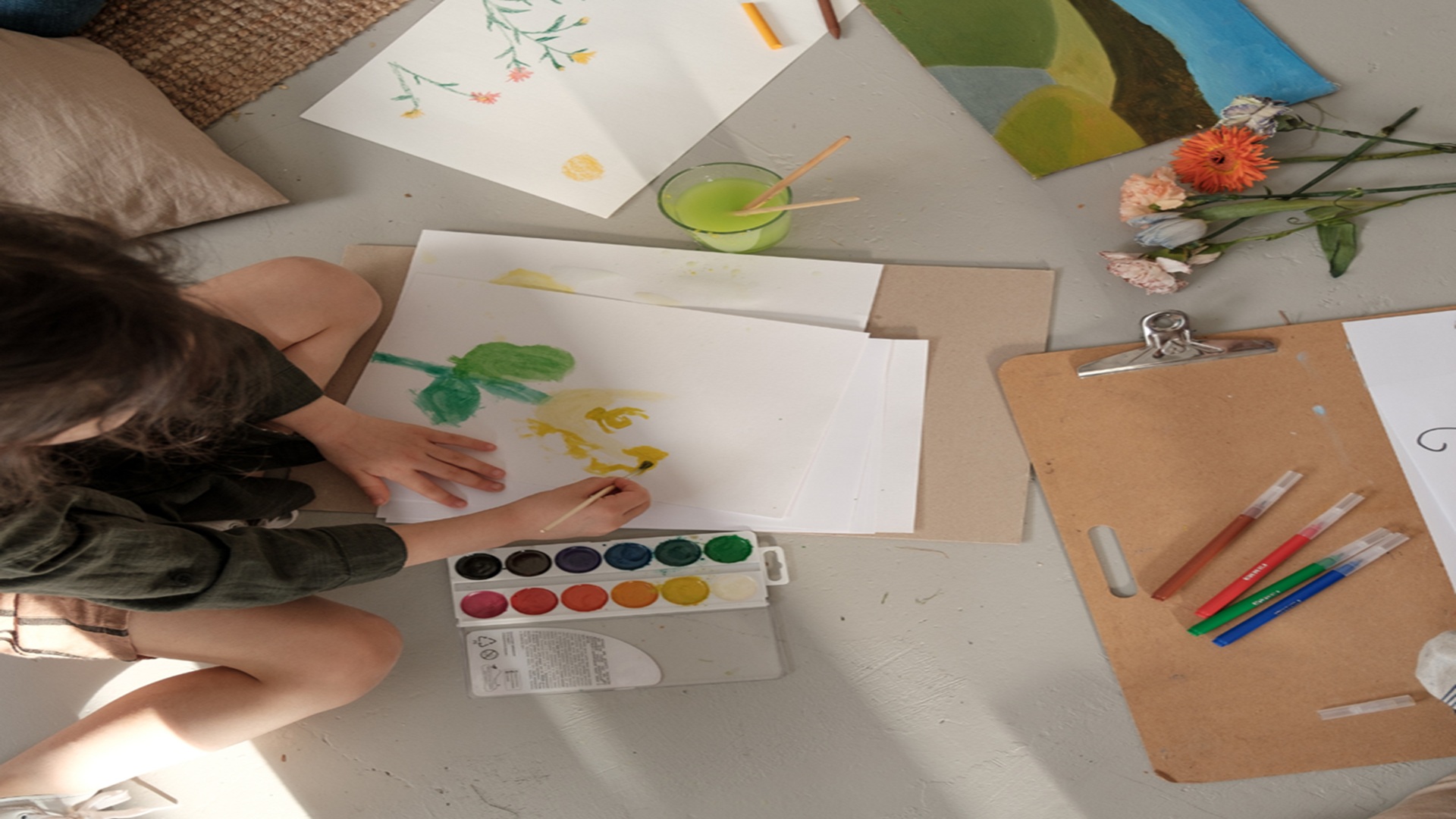 ReCrafted Nature Craft Class at the Farmers Market at Herff Farm