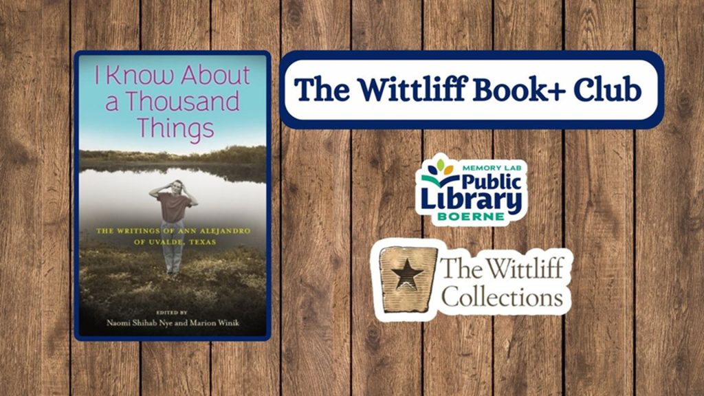 The Wittliff Book+ Club at Patrick Heath Public Library