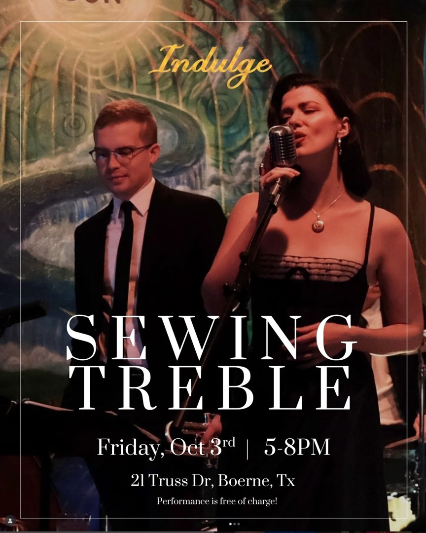 Wine & Jazz with Sewing Treble at Indulge Wine Bar