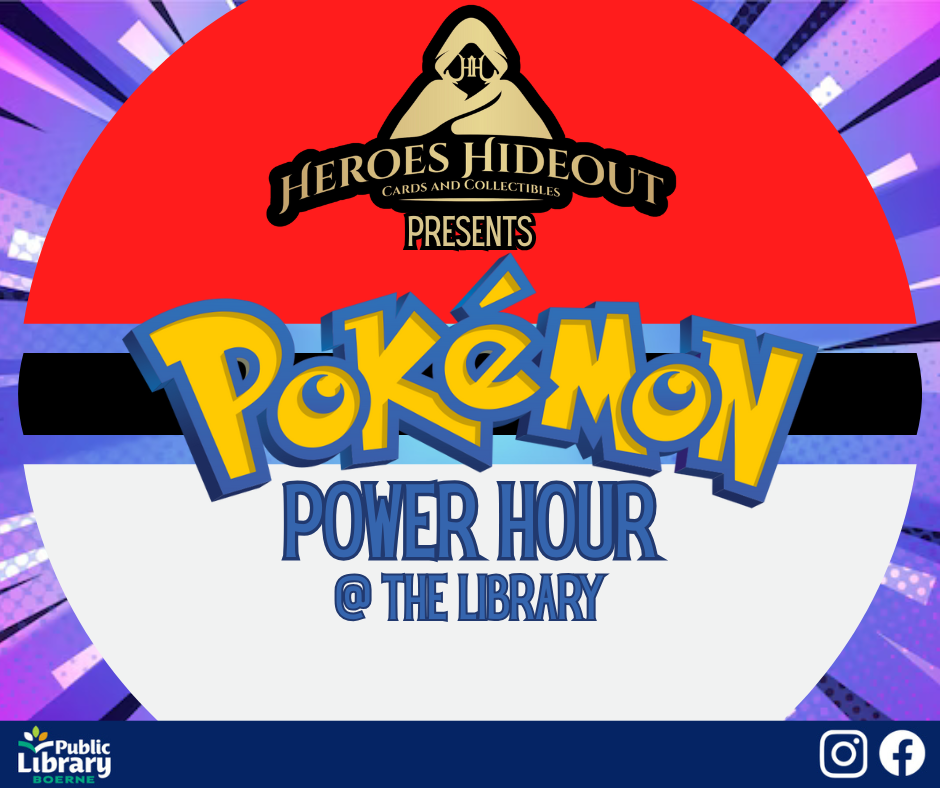 Pokémon Power Hour at Patrick Heath Public Library