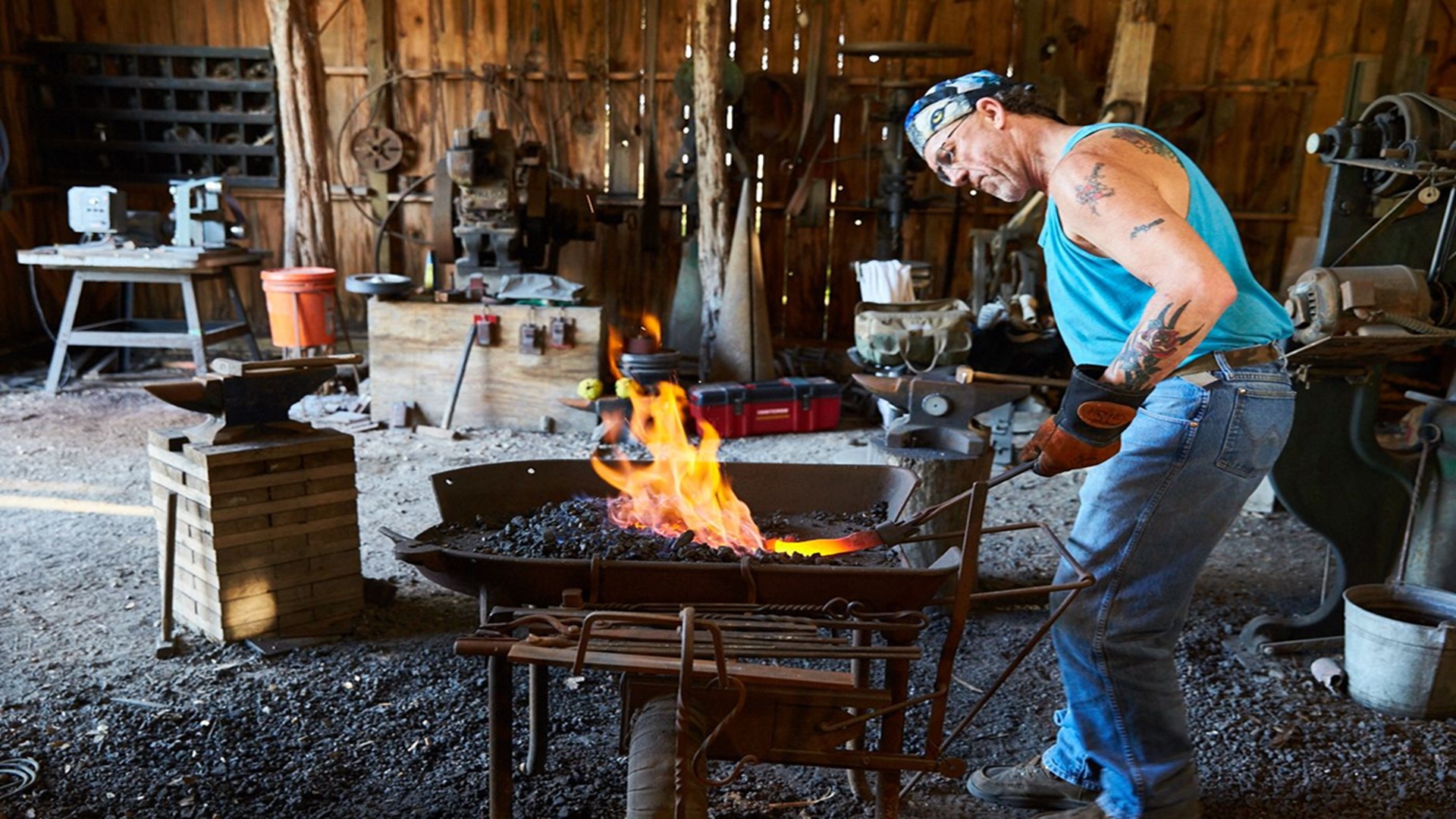 Blacksmithing Class for Beginners at The AgriCultural Museum & Arts Center