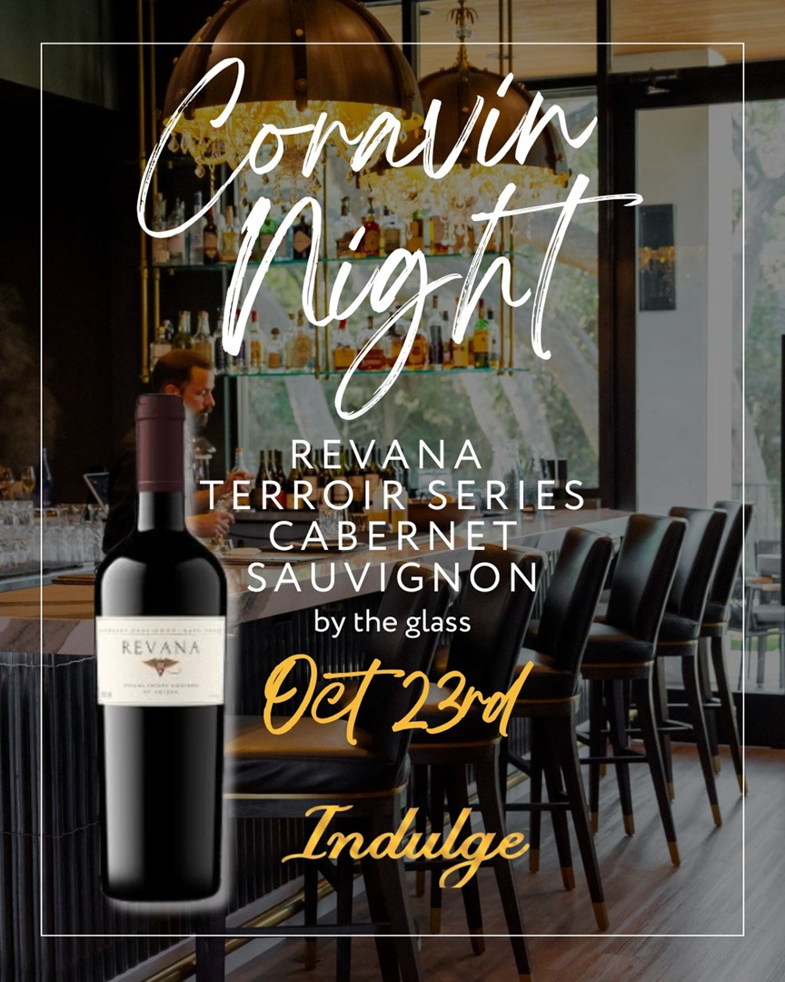 Coravin Night at Indulge Wine Bar