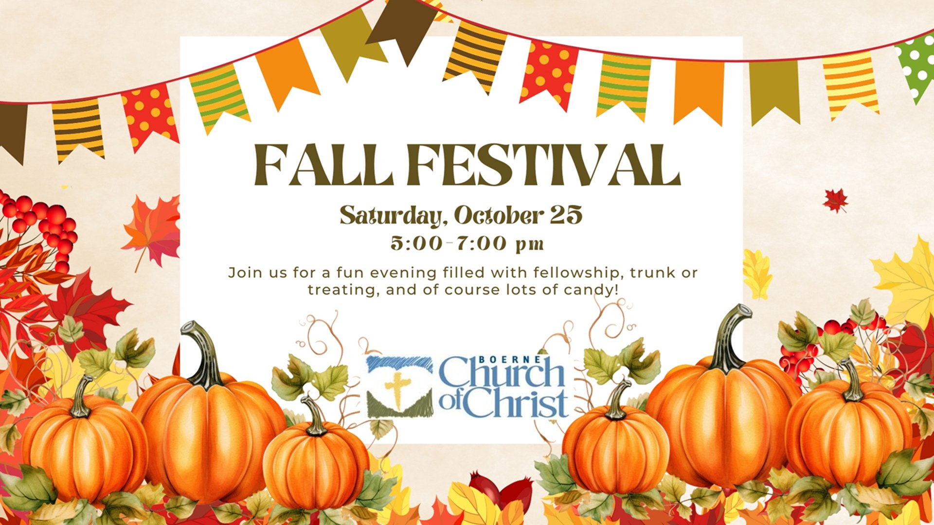 Fall Fun at Boerne Church of Christ