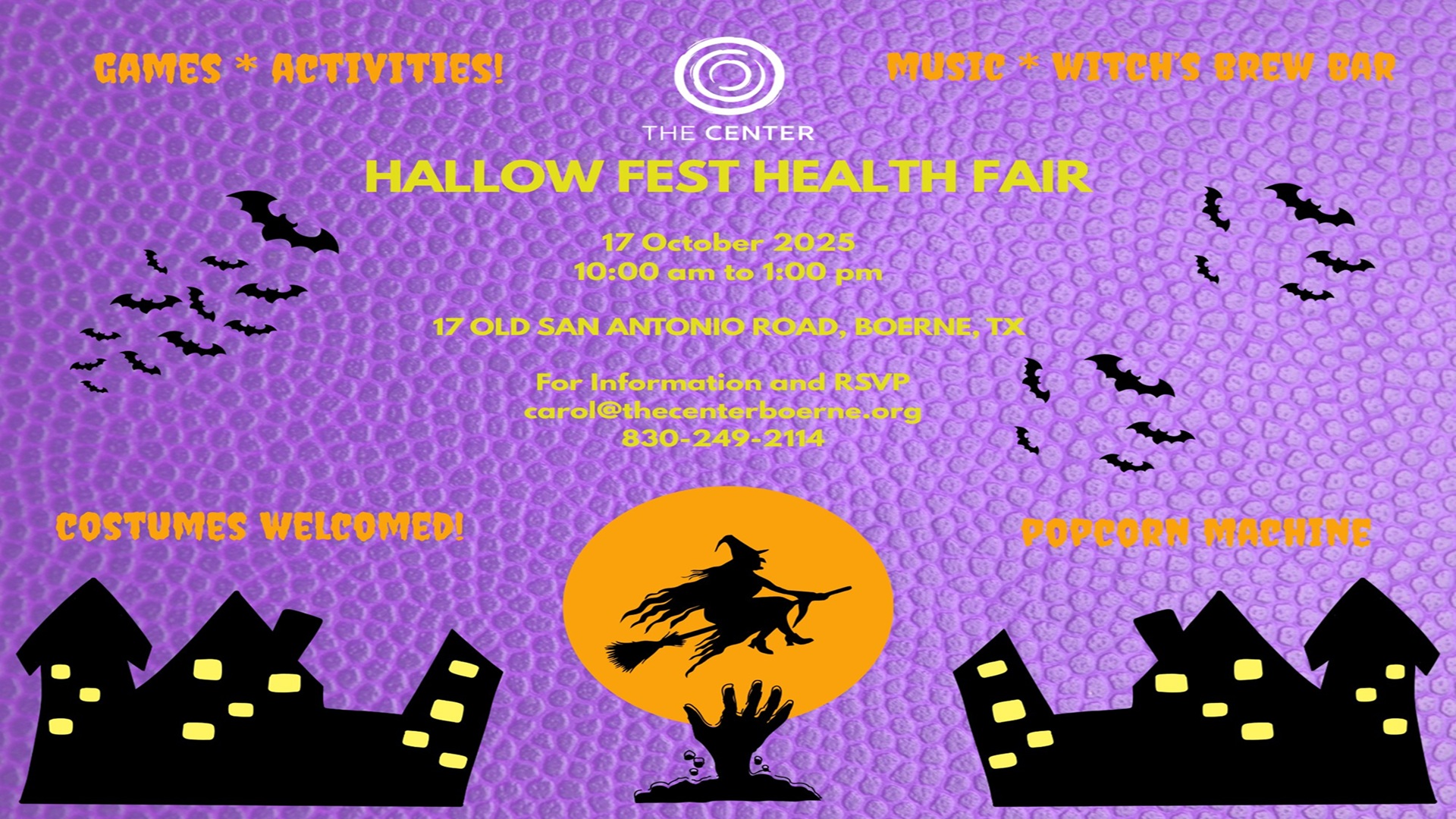 Hallow Fest Health Fair at The Center
