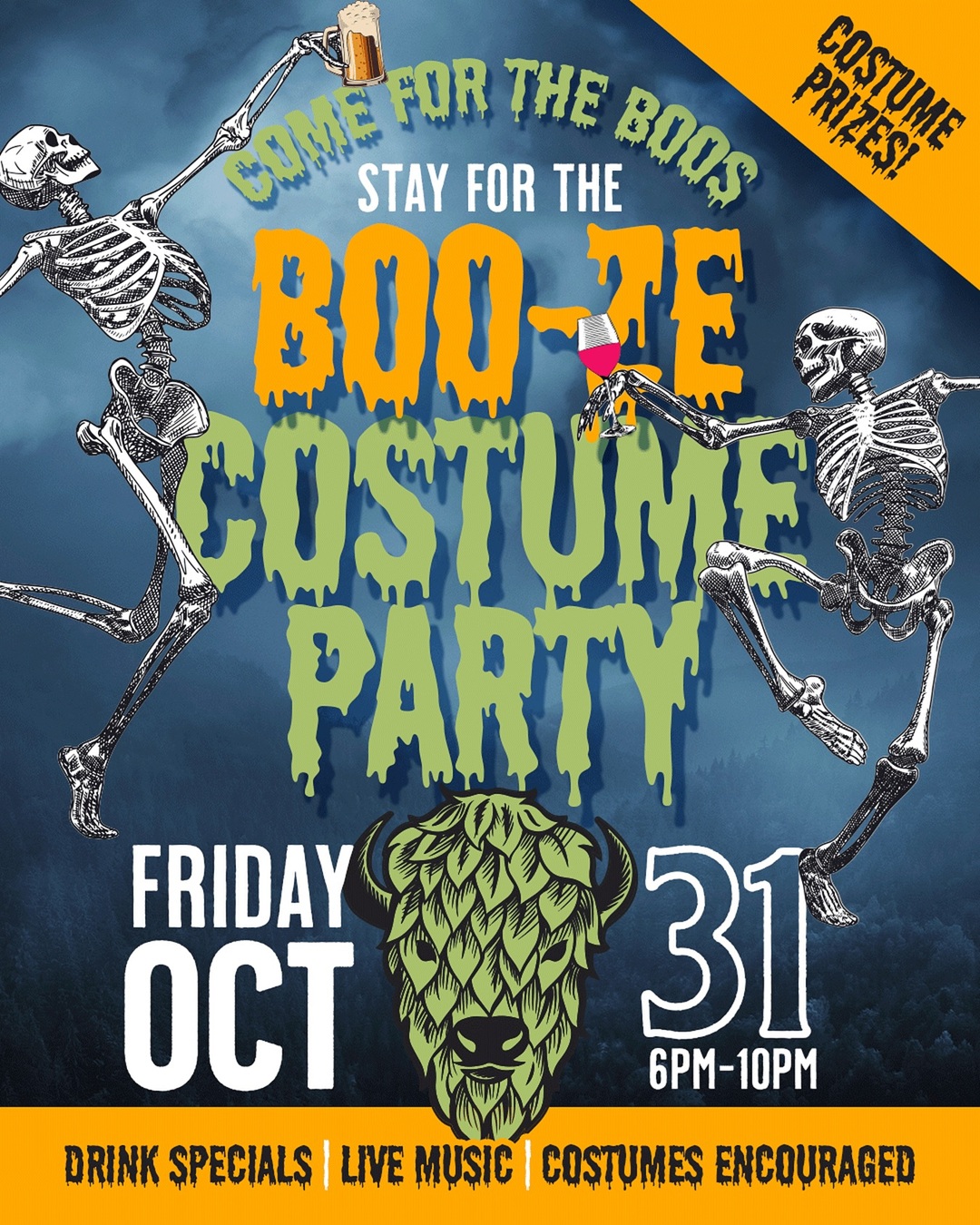 Halloween Costume Party at Free Roam Brewing Company