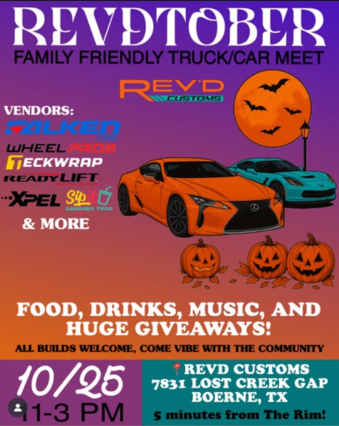 Revdtober at Revd Customs