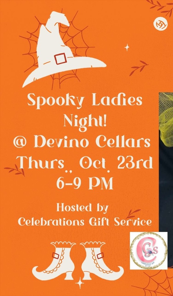 Spooky Ladies Night at DeVino Cellars