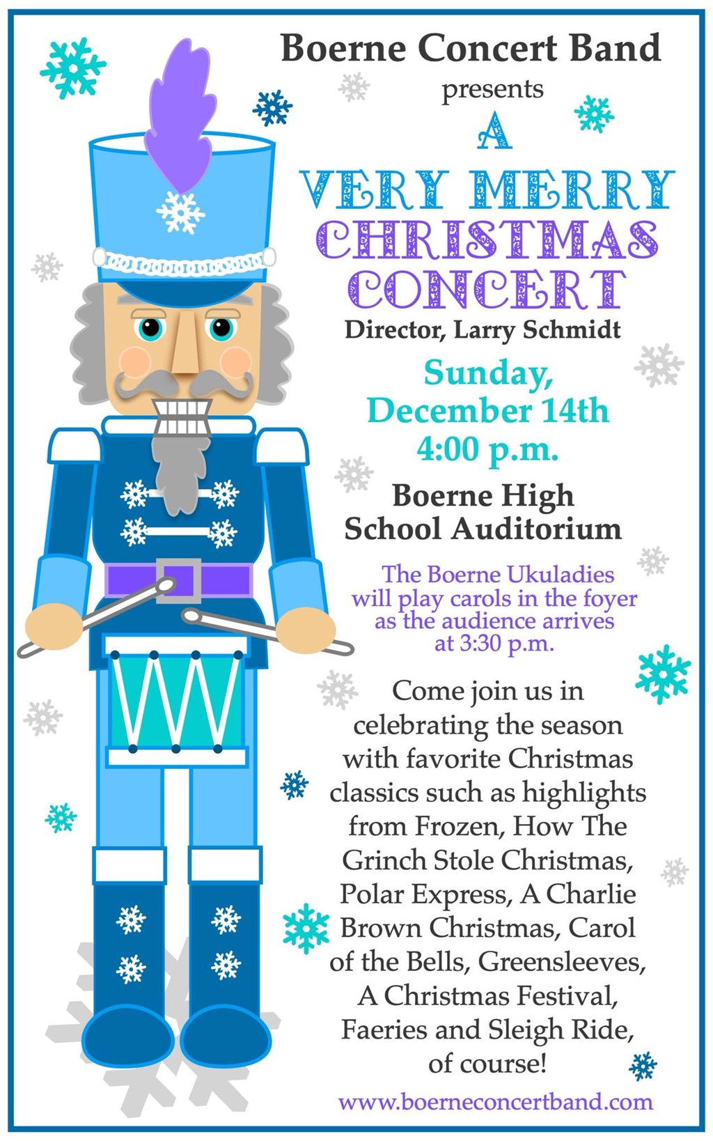 A Very Merry Christmas Concert at Boerne High School Auditorium