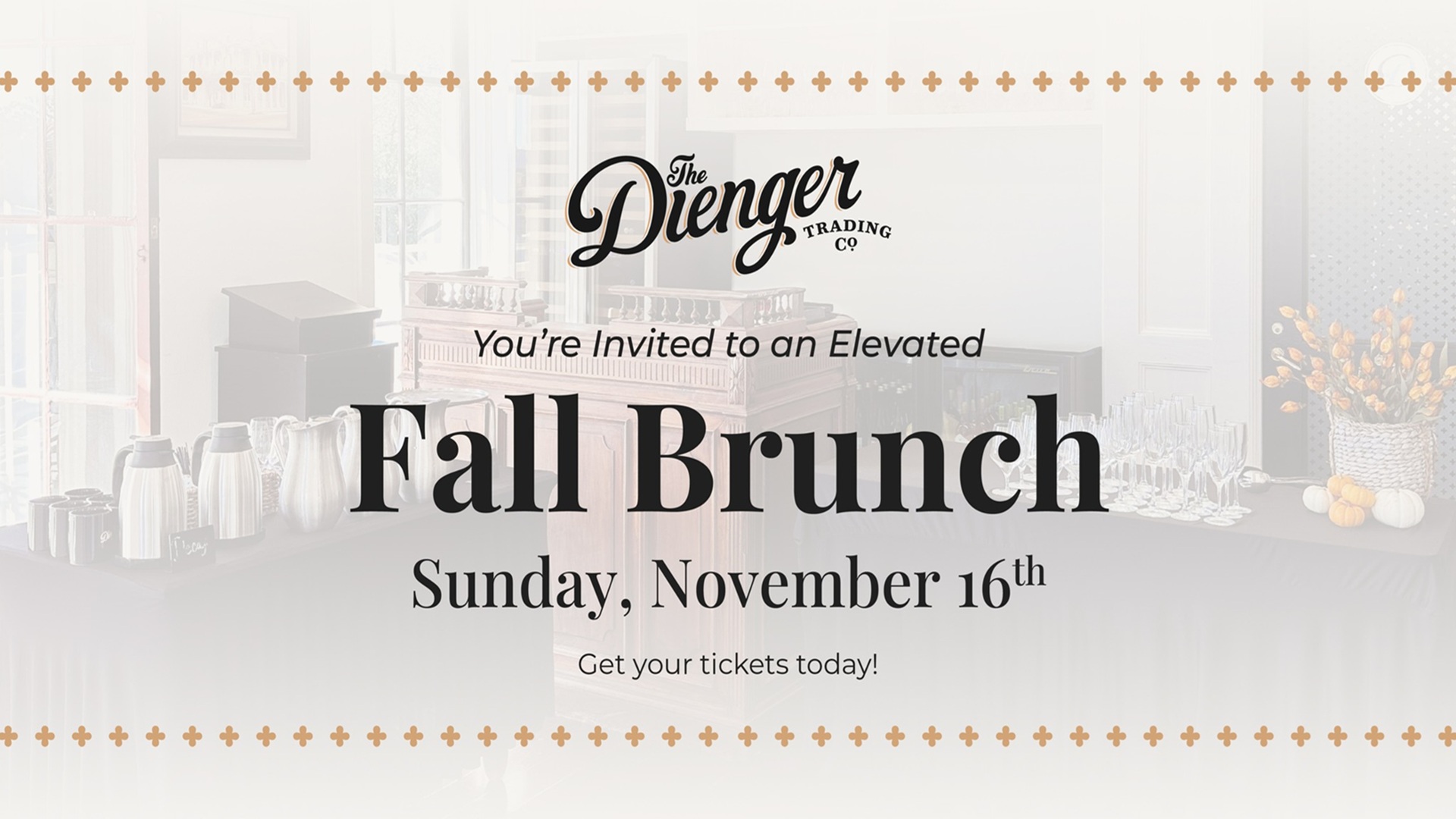 Fall Brunch at The Dienger Trading Co.