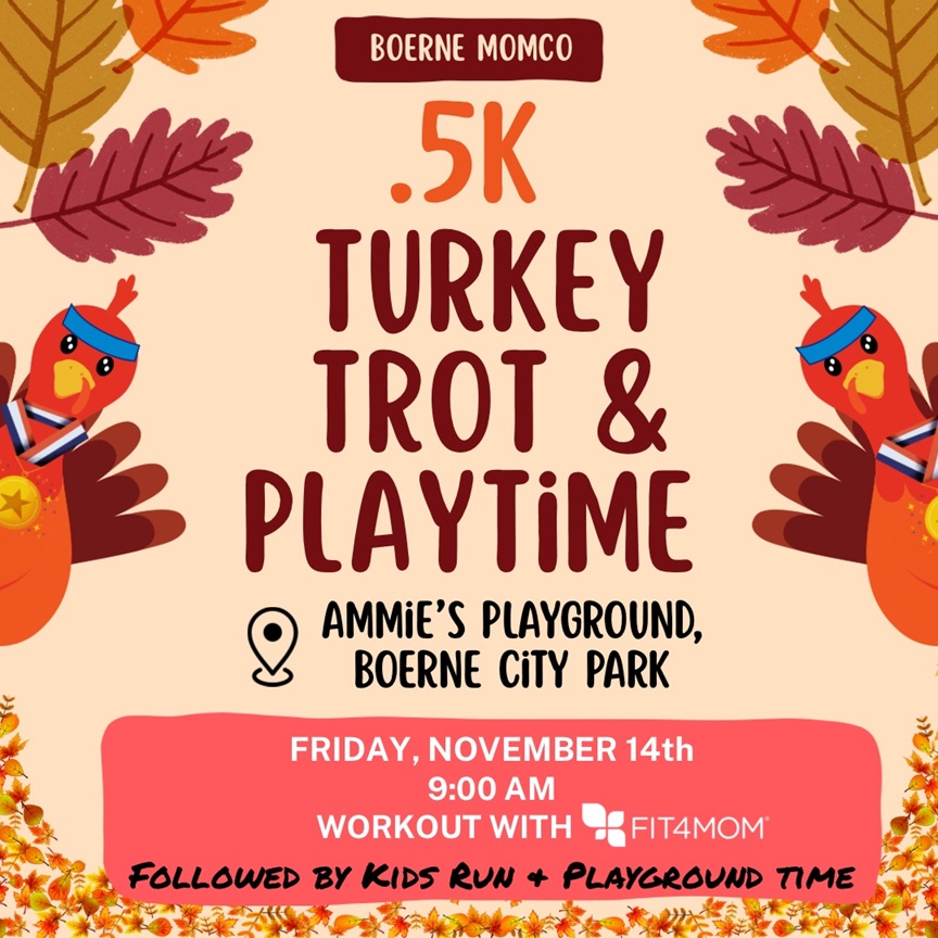 Free Preview Stroller Strides Class and Kids 5K Fun Run at Boerne City Park