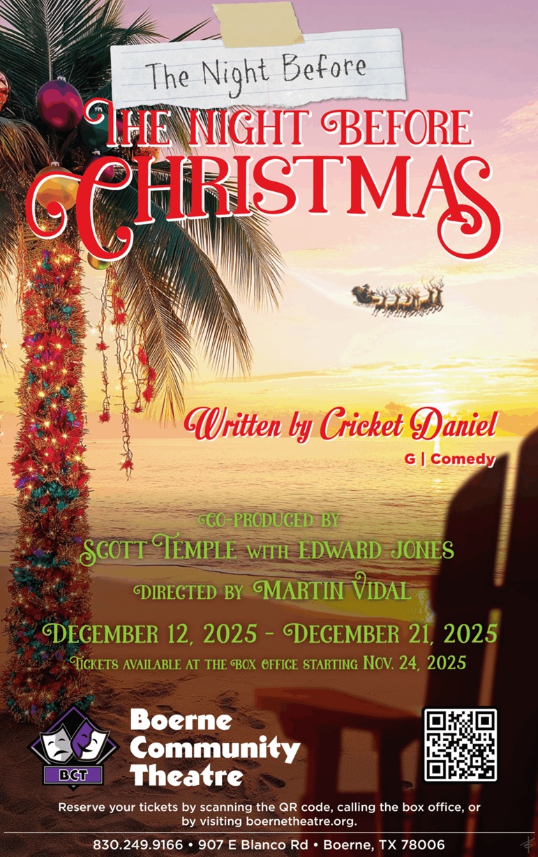 The Night Before the Night Before Christmas at Boerne Community Theatre