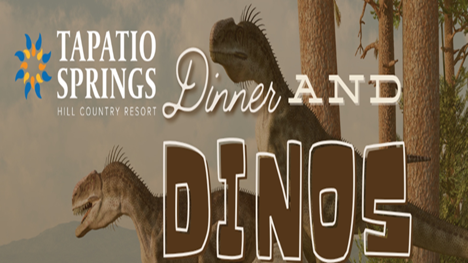 Dinner with Dinos at Tapatio Springs Hill Country Resort