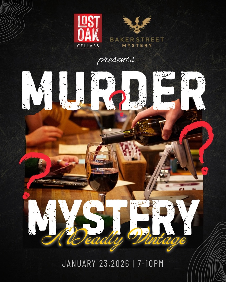 Murder Mystery Night at Lost Oak Cellars