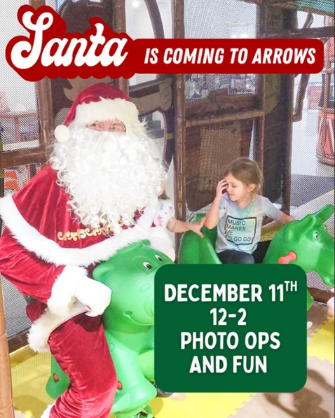Santa at Arrows Active Play Park