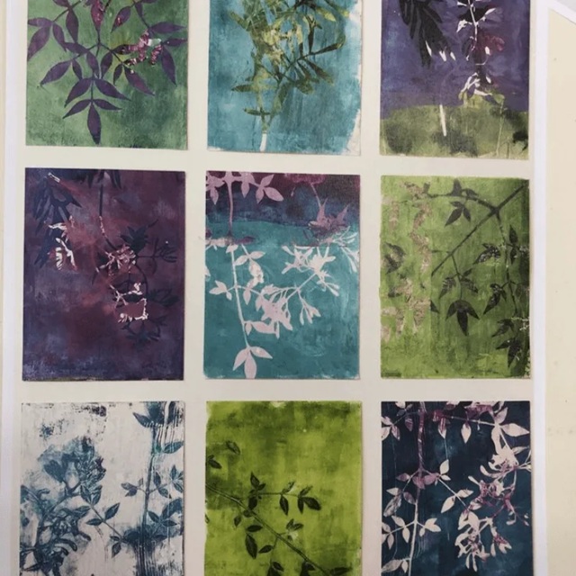 Art AfterHours – Gel Plate Printing at Hill Country Council for the Arts