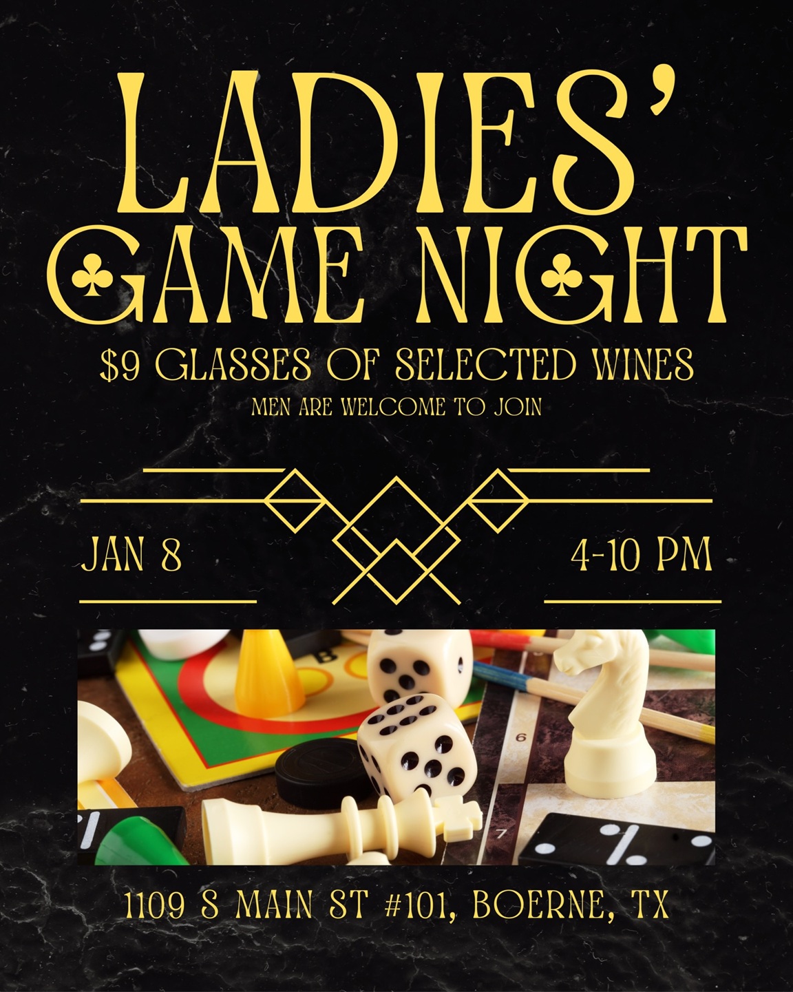 Ladies Game Night at DeVino Cellars