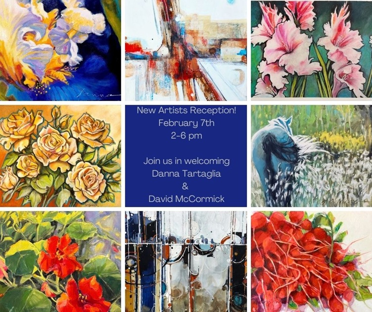 New Artists Reception at Carriage House Gallery