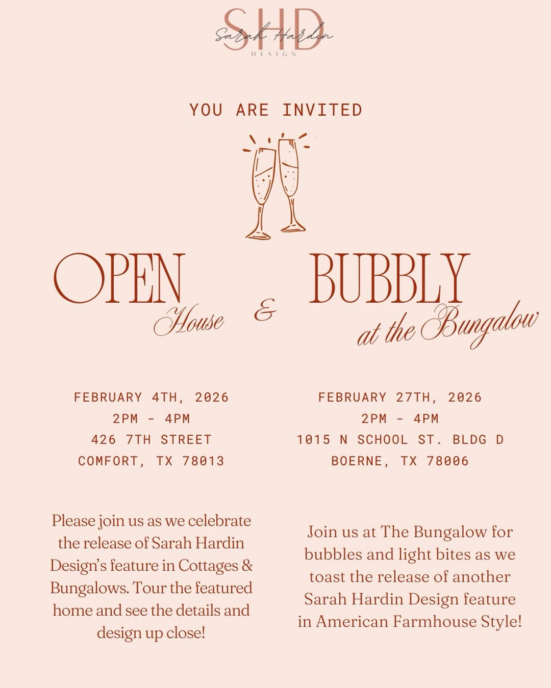 Open House at Sarah Hardin Design