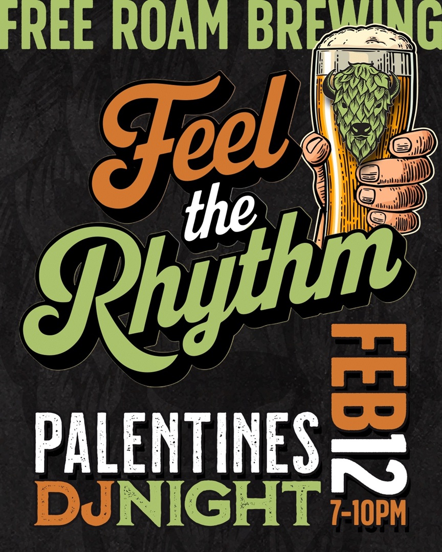PALEntines DJ Night at Free Roam Brewing Company
