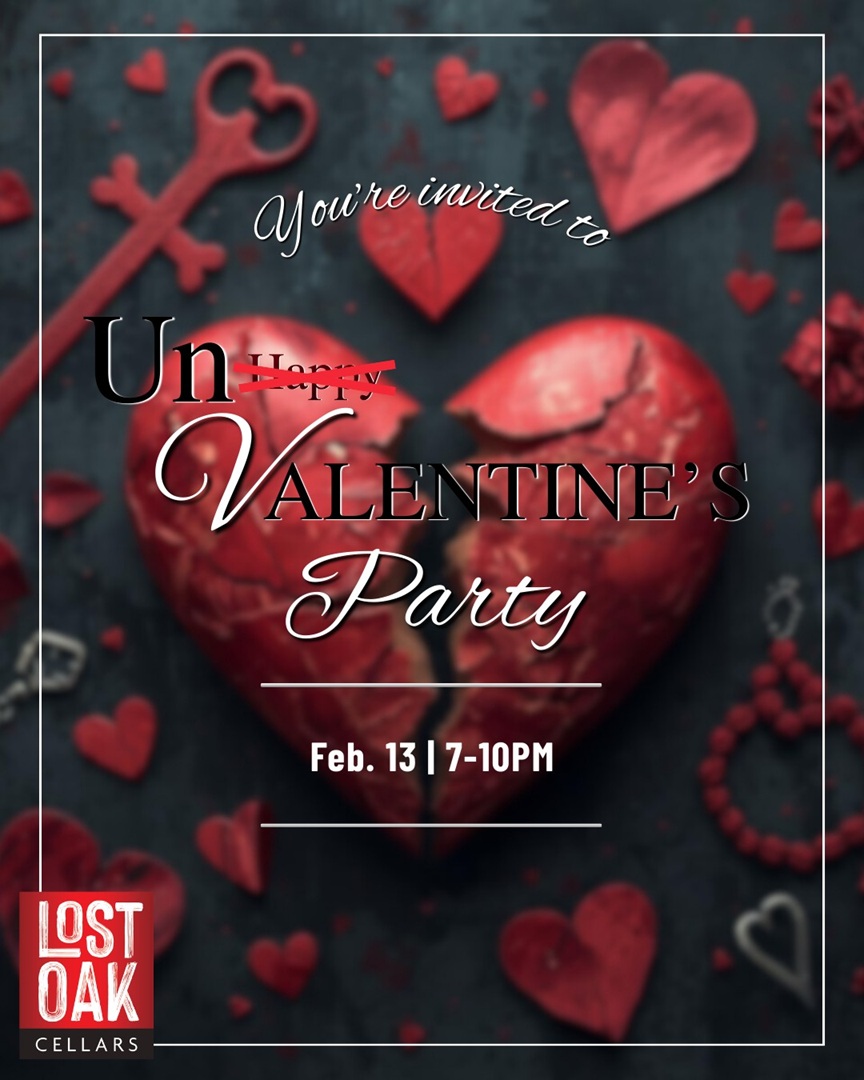 UnValentine’s Party at Lost Oak Cellars
