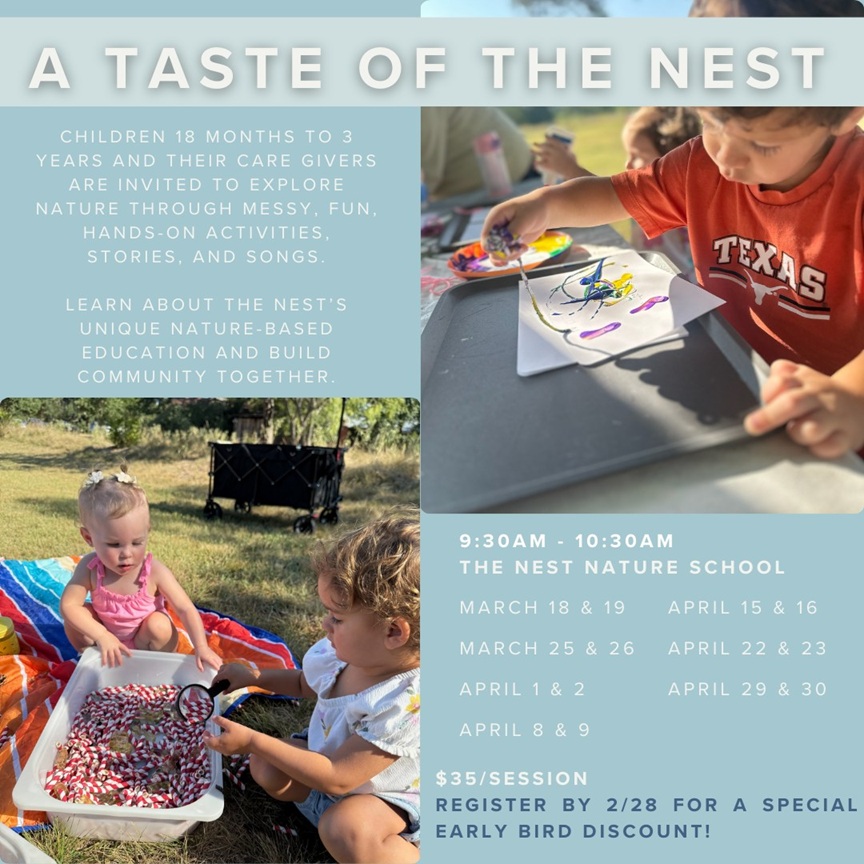 A Taste of the Nest at The Nest Nature School