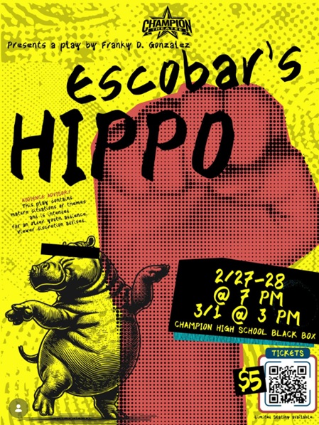 Escobar’s Hippo at Boerne Champion Theatre
