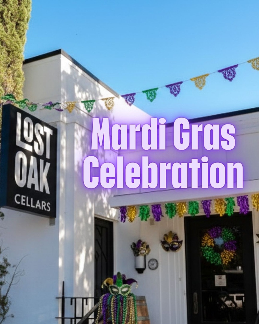 Mardi Gras Celebration at Lost Oak Cellars