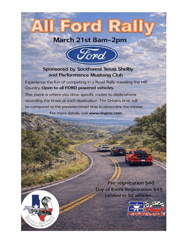 All Ford Rally at 229 Market Ave