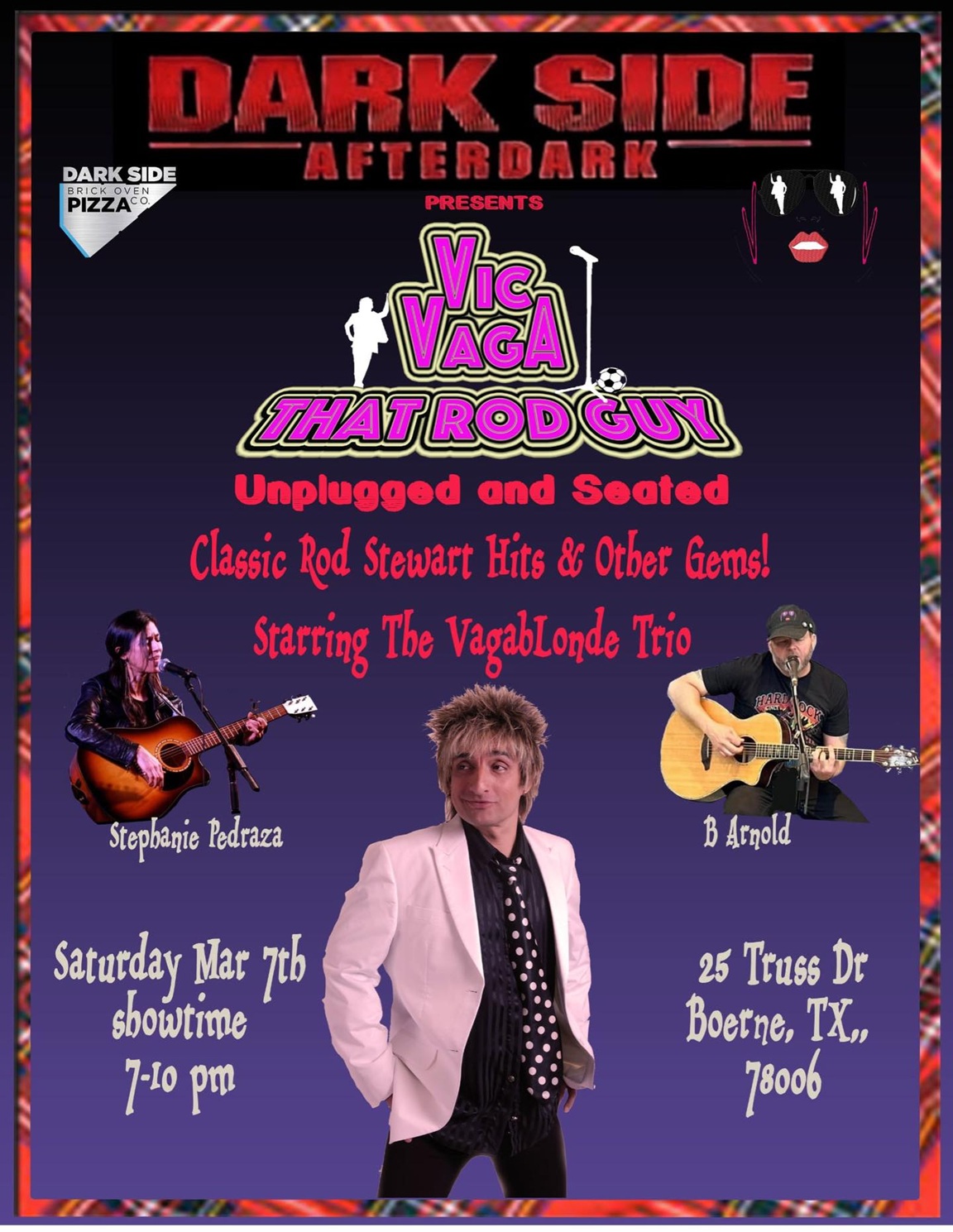 Dark Side Afterdark Presents Vic Vaga “That Rod Guy” at Darkside Brick Oven Pizza Co.