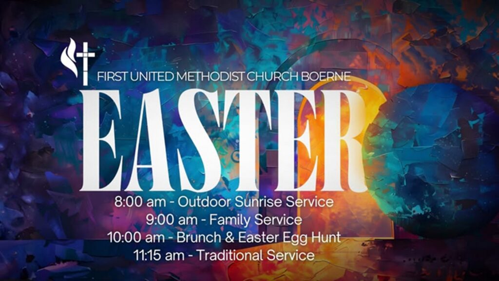 Easter Sunrise Service at First United Methodist Church Boerne